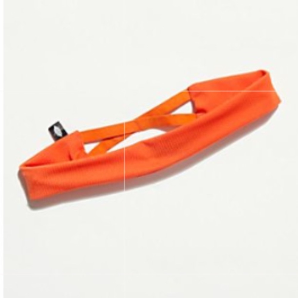 NWT! Free People Can You Feel It Soft Headband Sports Orange